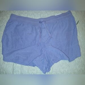 Maurices Lavender Midrise Drawstring Shorts Size XXL